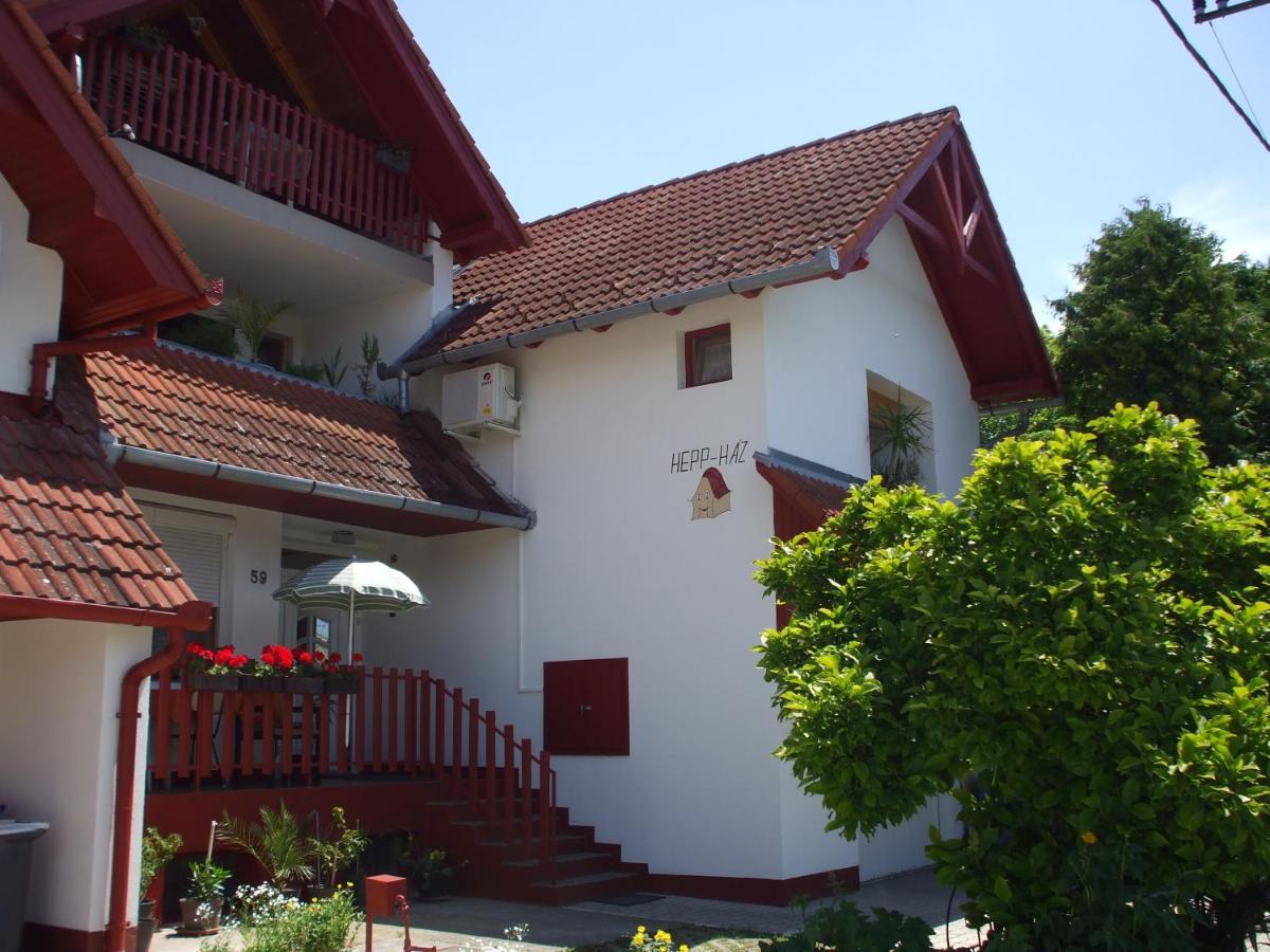Apartamento Heppház Harkány Exterior foto